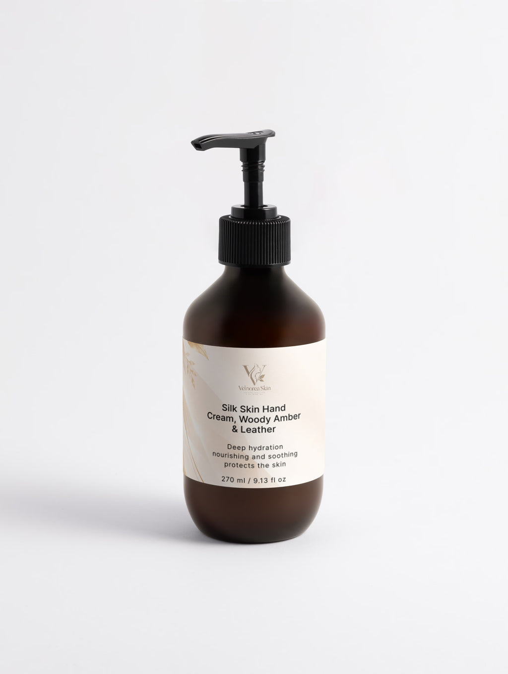 Silk Skin Hand Cream, Woody Amber & Leather