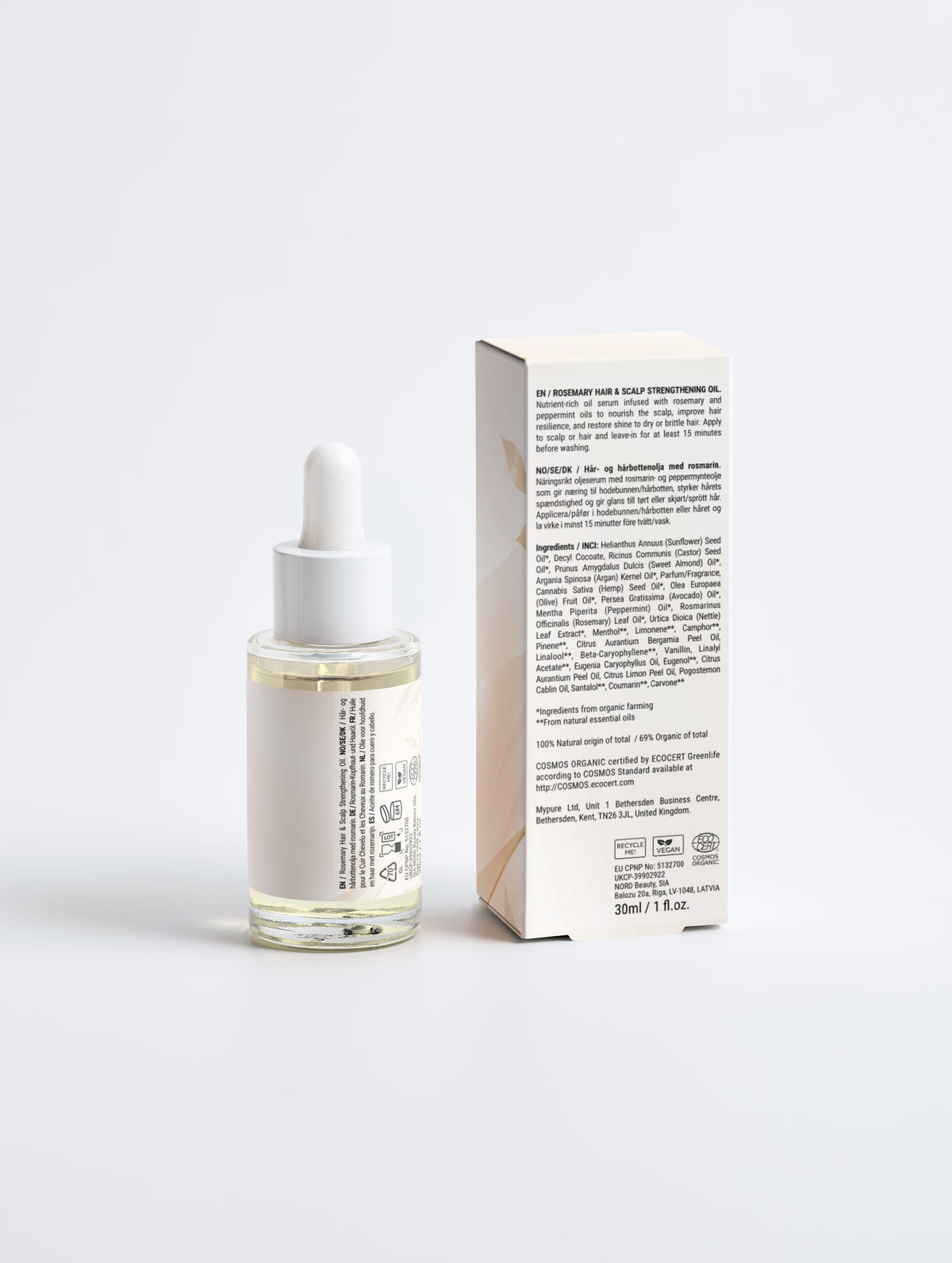 Rosemary Hair & Scalp Strengthening Oil